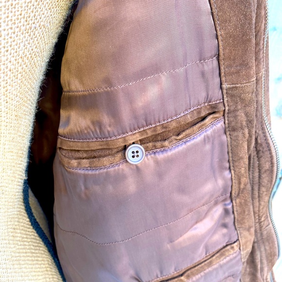 Suede and Leather Vest - Picture 9 of 10